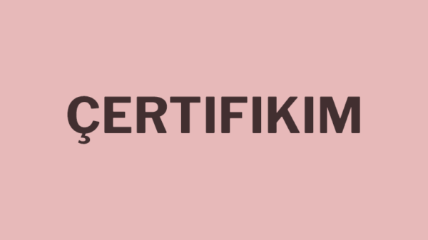 Çertifikim